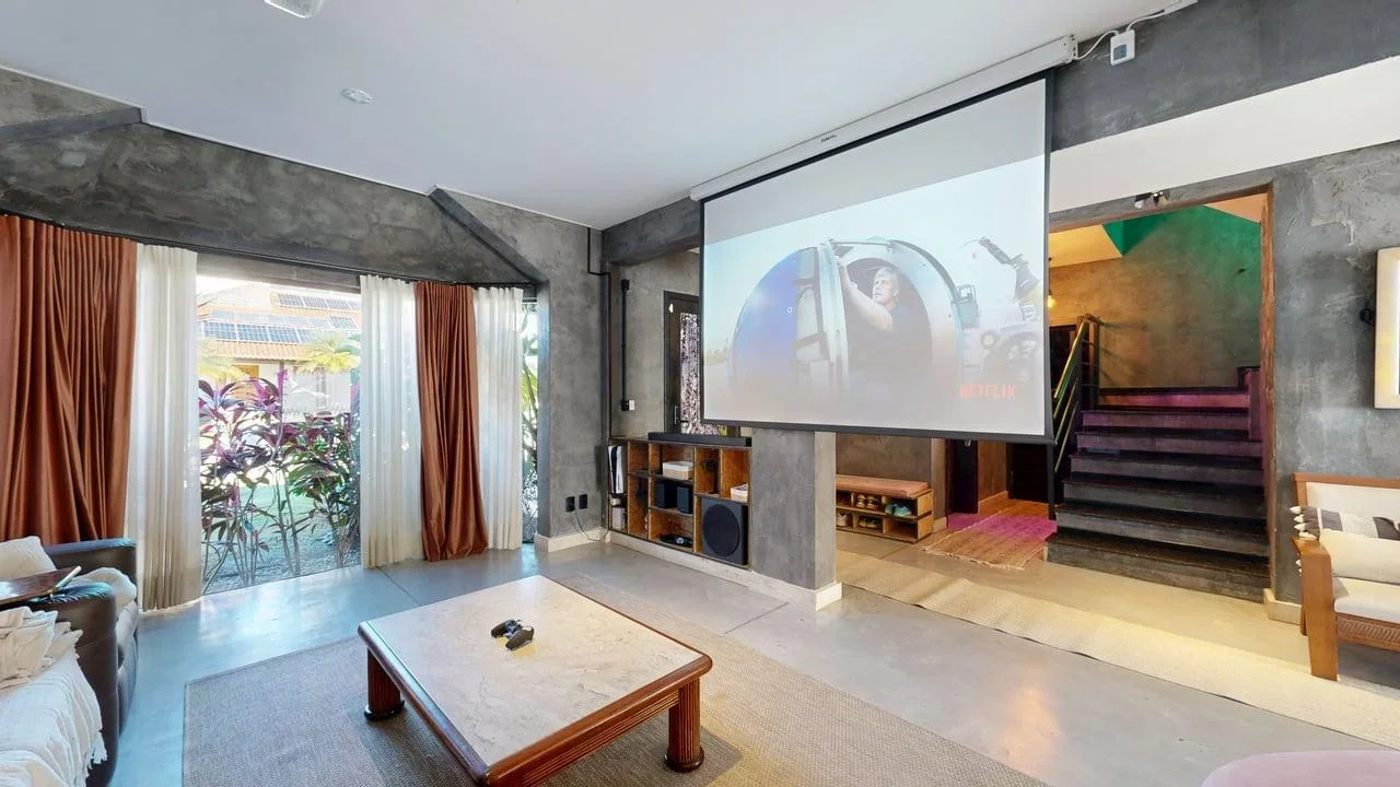 Cinematic House Jurerê - Cinema Room
