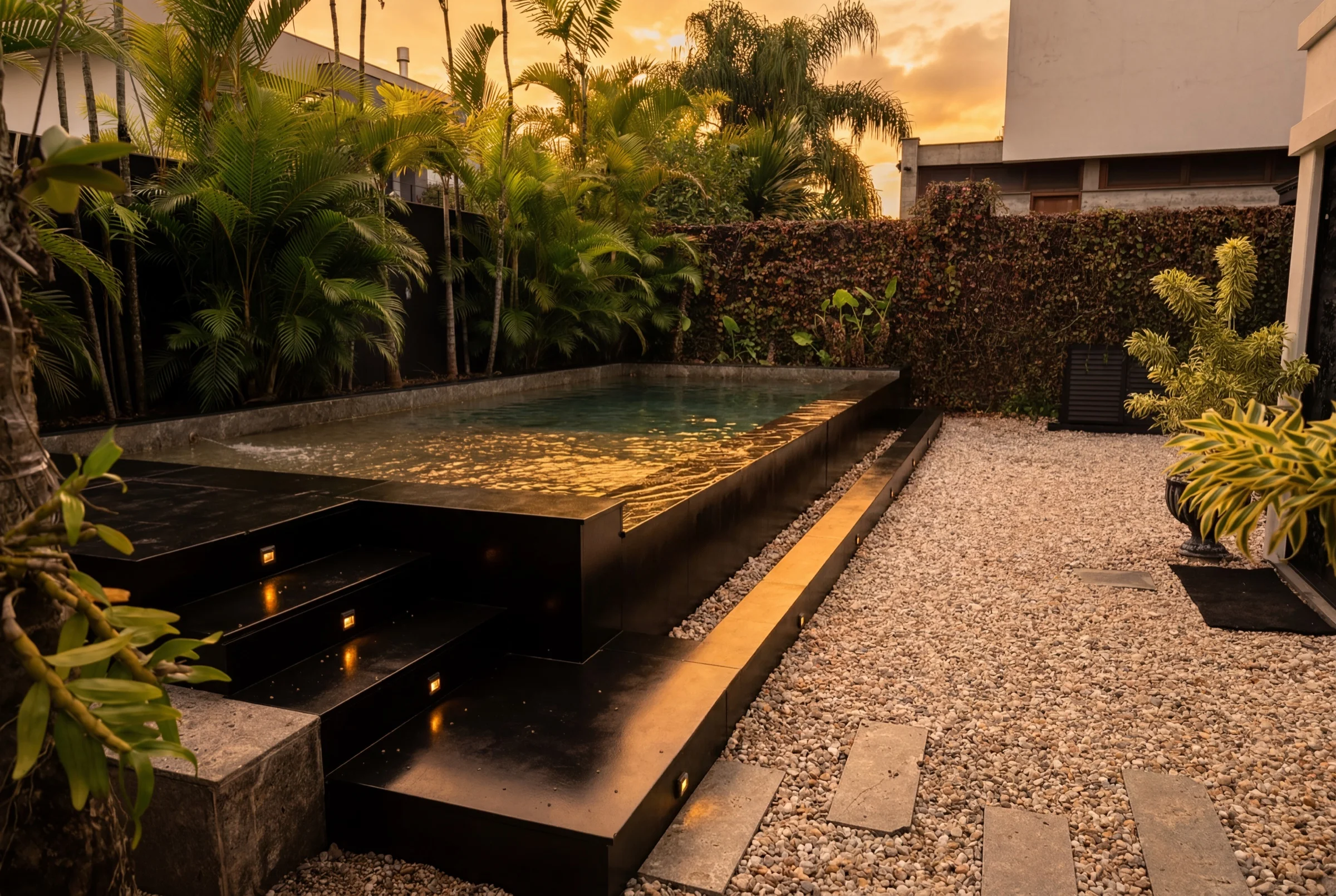 Cinematic House Jurerê - Pool Detail