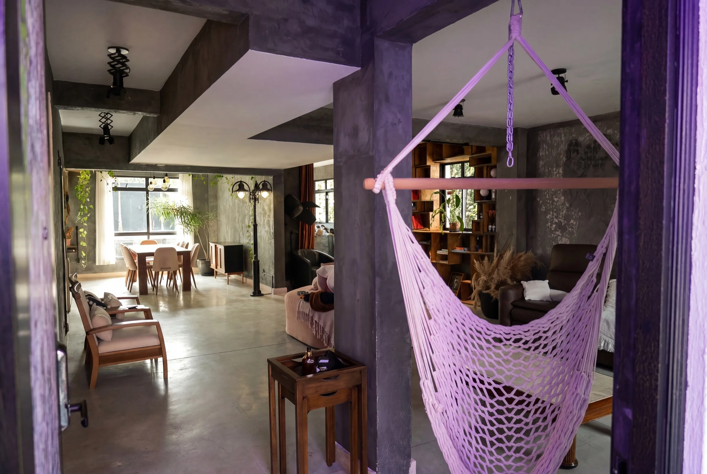 Cinematic House Jurerê - Living & Dining Area